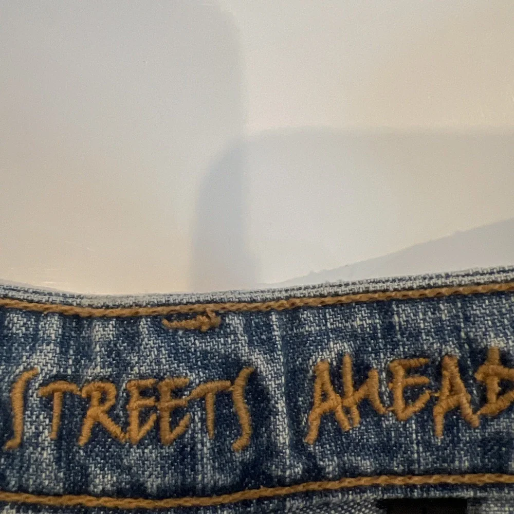 STREETS AHEAD Bejeweled‎ Bootcut Flared Boho Western Jeans Women's 32 x 30.5 USA